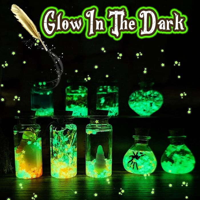 Таємничі зілля, креативний подарунок для дітей, 20 пляшечок із чарівними сумішами для зілля, іграшка для рукоділля, креативні різдвяні подарунки на день народження для хлопчиків та дівчаток віком 6, 7, 8, 9, 10 років