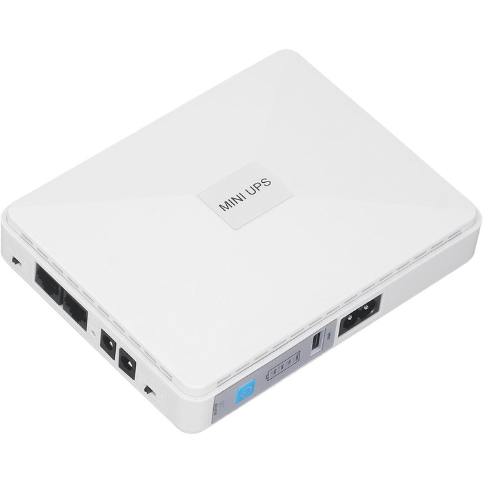 Джерело безперебійного живлення DOACT, 2A 18Wh Mini UPS 100-240V 8800mAh для маршрутизатора (розетка ЄС), DOACT5vmyandzrp-12 EU Plug EU Plug EU