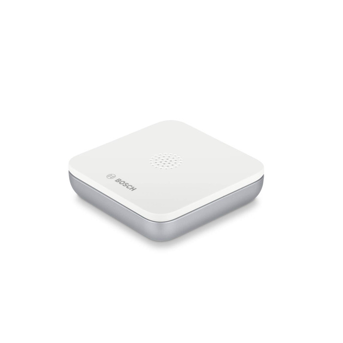Датчик протікання води Bosch Smart Home з функцією швидкого виклику допомоги в додатку, протиковзкий, вузький та компактний