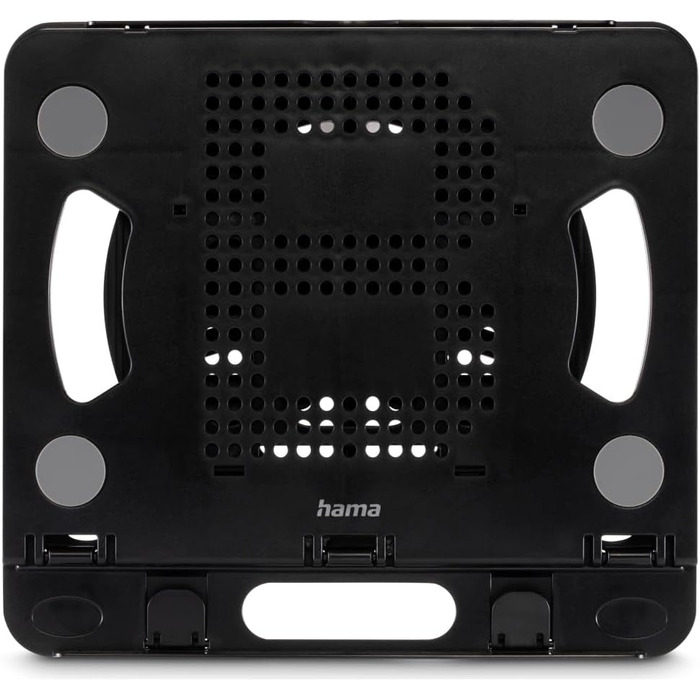 Підставка для ноутбука Hama з поворотом на 360, 8 рівнями нахилу, для ноутбуків до 15,6 дюймів (макс. 40 см), сумісна з ПК