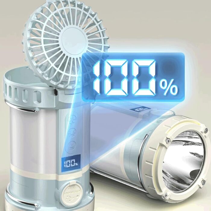 Кемпінговий вентилятор-ліхтар акумуляторний світлодіодний ліхтар цифровий дисплей 3 швидкості практичний кемпінговий ліхтар ідеально підходить для намету на відкритому повітрі, кемпінгу, вентилятор-ліхтар