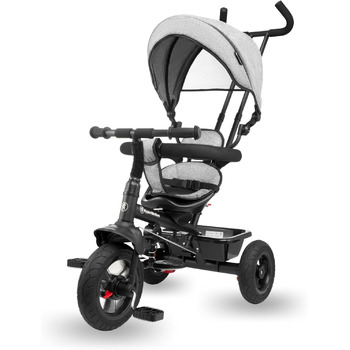 Дитячий триколісний велосипед HyperMotion від 1 року до 20 кг, дитячі велосипеди, 1-4 роки, дитячий велосипед з ручкою, триколісни