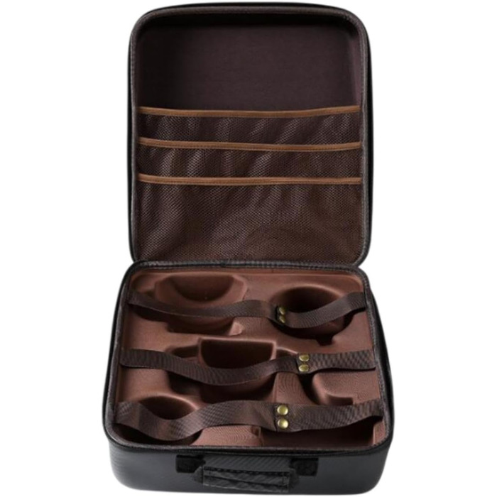 Стильна сумка-органайзер для кави, портативна сумка для зберігання кавового приладдя в подорожах, чохол для переноски кавоварок (включаючи капсульні), багатофункціональна сумка для кави на кожен день