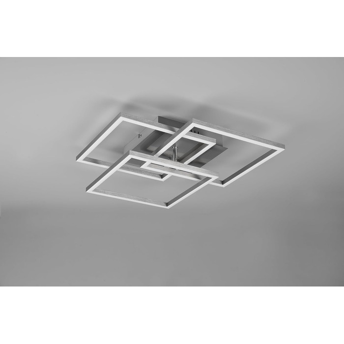 Стеля LED-світильник Reality Mobile R62883107, матовий нікель, 27 Вт, з пультом, димером, зміною кольорів та нічником