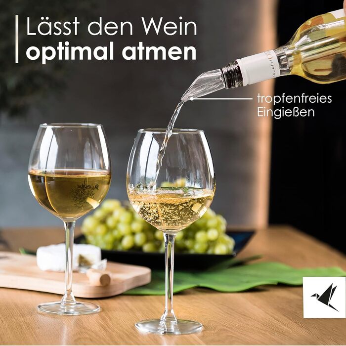 Стрижень для охолодження вина Beyond з нержавіючої сталі з наливником - ідеальний подарунок для винних аксесуарів для любителів ви