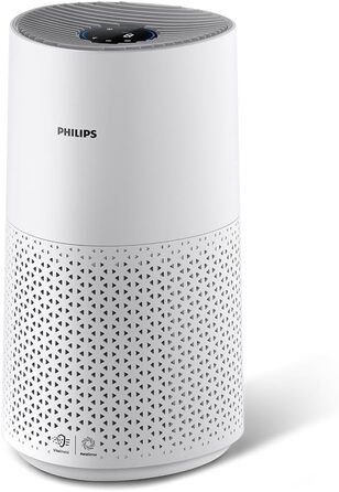 Очищувач повітря Philips серії 1000 - Знищує мікроби комах - Видаляє алергени в приміщеннях площею до 78 м - CADR 300 м/год - Спальне місце (AC1711/10)