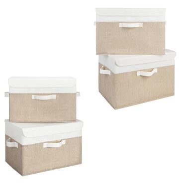 БАБУСЯ КАЖЕ Комплект складних коробок для зберігання та коробок для гардеробу