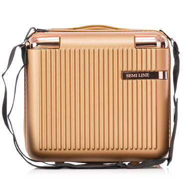 Бьюті-кейс Semi Line 16L Gold (T5663-2)