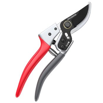 Професійні садові ножиці для жінок у 6 разів гостріші, японська вуглецева сталь SK5, обхідне лезо, діаметр різу 25 мм, для сухої, свіжої деревини, професійні ножиці для троянд, легкі ножиці для рослин для жінок