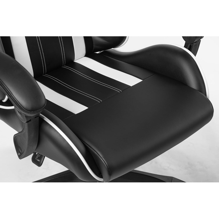 Ігрове крісло Qubick Juventus until end Standard Білий / Чорний