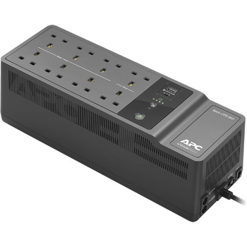 Джерело безперебійного живлення APC by Schneider Electric ES - BE650G2-Великобританія - 650 ВА (8 виходів, захист від перенапруг, 1 USB-порт для заряджання) (850 ВА / 520 Вт)