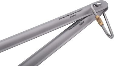 Титанова ложка з довгою ручкою Виделка Свинина Кемпінговий суп Рис Закуски Столові прибори з полірованою чашею Ультралегкі аксесуа