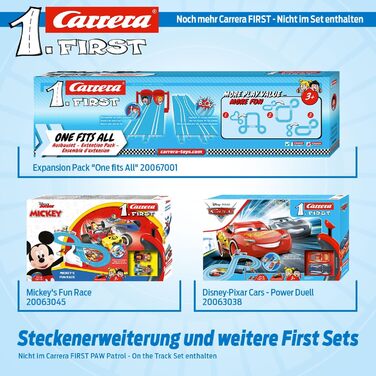 Перший набір для гоночної траси Чейз і Маршалл Доріжка 2,4 м Дзига для додаткових розваг Від 3 років на батарейках