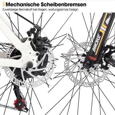 Гірський велосипед Hiland 26 27,5 дюймів, чоловічий/жіночий MTB з алюмінієвою рамою, 21 передача, хардтейл для дорослих з дисковими гальмами, чорний/синій/зелений/фіолетовий/білий, 26 дюймів