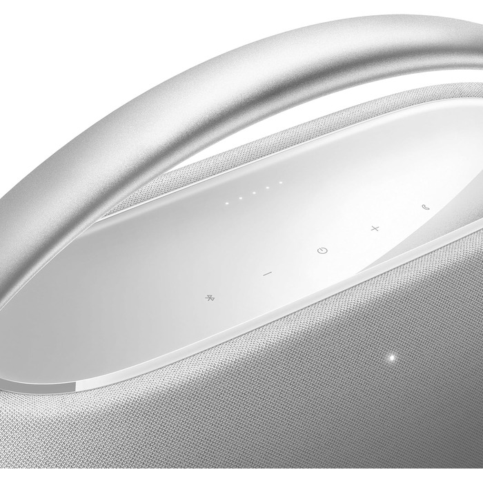 Колонка Harman Kardon Go Play 3 сірого кольору - портативна колонка з 8-годинним акумулятором і потужним басом сірого кольору