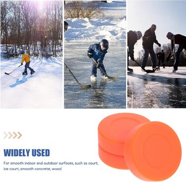 НАЙПОРТОБЛЕНІШІ хокейні шайби Тренувальні аксесуари для хокейних шайб 3 шт. и ПВХ запасні хокейні м&39ячі для змагань помаранчева тренувальна шайба для хокею