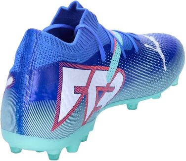 Футбольні бутси PUMA Unisex Future 7 Pro Mg 40 EU Bluemazing Puma White Electric Peppermint