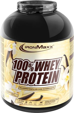 Сироватковий протеїновий порошок IronMaxx®, 2350 г, Ваніль