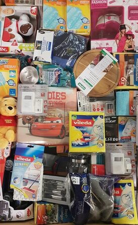 Брендові товари змішані товари з поштових замовлень Повернення товару вартість 400 Повернення Піддон (технологічний, кухонний, побутовий електричний, електричний) B2B, блошиний ринок, пакет з сюрпризом для любителів min. 10 шт. пластикові