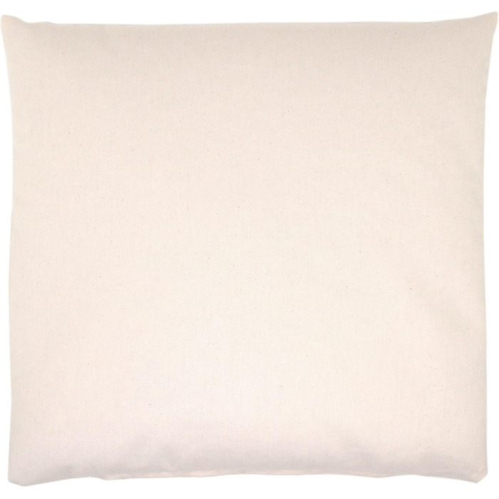Подушка GIRAFFENLAND з органічного лушпиння спельти 40x40 см, саржева бавовна кремово-білого кольору, з органічним лушпинням спельти, прямий наповнювач