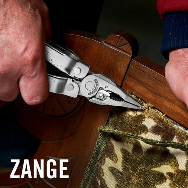 Мультиінструмент з 19 основними інструментами, виготовлений з нержавіючої сталі, з нейлоновою кобурою Чорний, 300