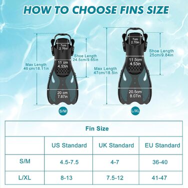 Набір для снорклінгу для дорослих, маска для дайвінгу з трубкою, повністю суха для чоловіків та жінок, захист від протікання та запотівання, L/XL EU (41-47) US (8-13) з ластами, темно-зелений