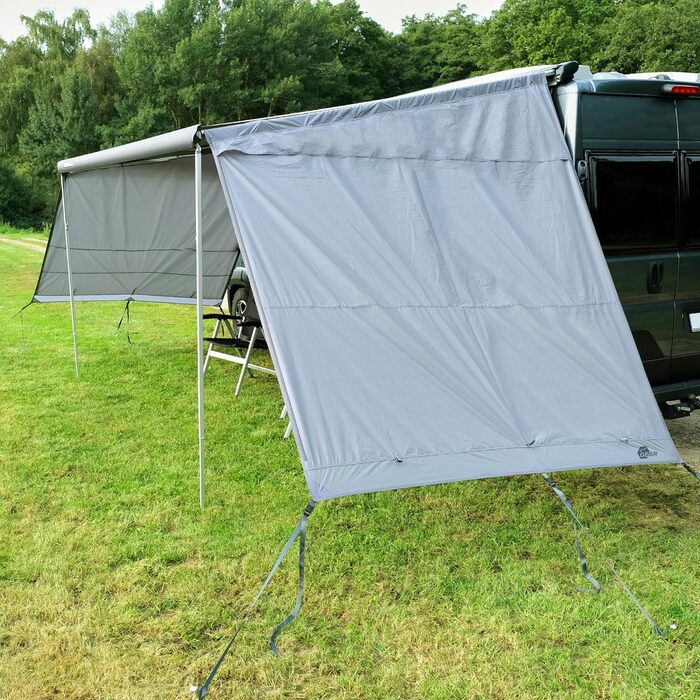 Бічні стінки блокувальника сонця дощу - 2 бічні стінки для тенту захищають від сонця, вітру та дощу