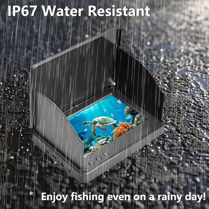 Підводна рибальська камера Fish Finder, 5000 мАг, з інфрачервоним нічним баченням, водонепроникність IP67, з екраном 10 см, для льоду, річки та човна