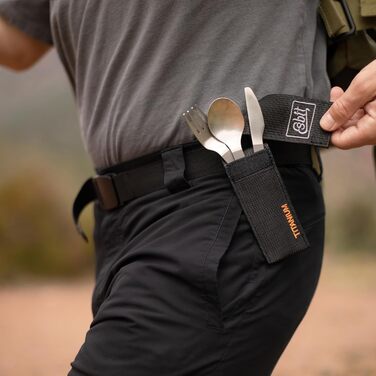 Титанові столові прибори Esbit, 3 предмети, надлегкі срібні