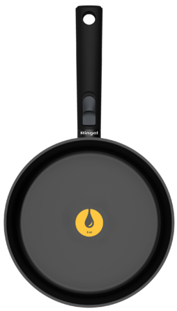 Сковорода зі знімною ручкою Ringel Grey Line 20 см (7138156)