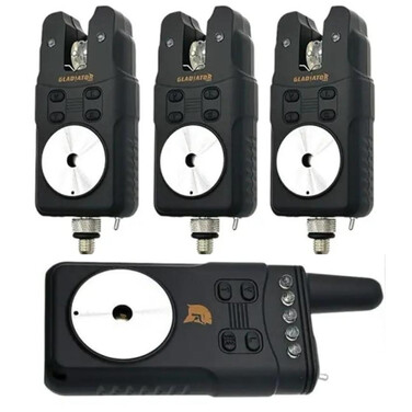 Набір сигналізаторів GLADIATOR RF698 3+1 Black з пейджером