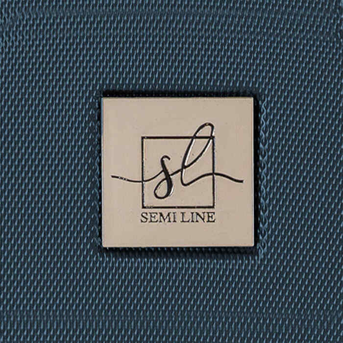 Валіза Semi Line 28' (L) Blue/Brown (T5672-4)