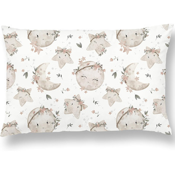 Дитяча подушка SUPERBE BEBE з бавовняною наволочкою - Подушка для дітей від 1 до 3 років розміром 33x45см - М'яка подушка Гіпоалер