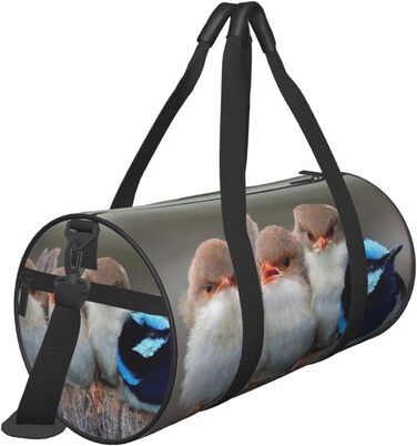 Велика дорожня сумка Квітка Мигдалю Легка та міцна Ідеальний подарунок для походів, відпусток, ділових поїздок та іншого, Vier Vgel, Універсальний розмір