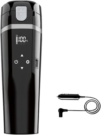 Дорожній чайник Baceyong 24V/12V для автомобіля/вантажівки, портативний електричний автомобільний термос-глечик для подорожей