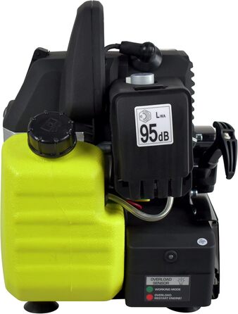 Інверторний генератор KSB 10i, генератор потужністю 1000 Вт, електронне перетворення електричної енергії, аварійний генератор живлення для чутливих електроприладів, двигун Euro 5, розетка Schuko 230 В, клас захисту IP23M, Blue 10i