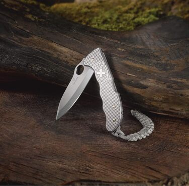 Кишеньковий ніж Victorinox Hunter Pro M Alox (4 функції, клинок з фіксацією однією рукою) Silver Single