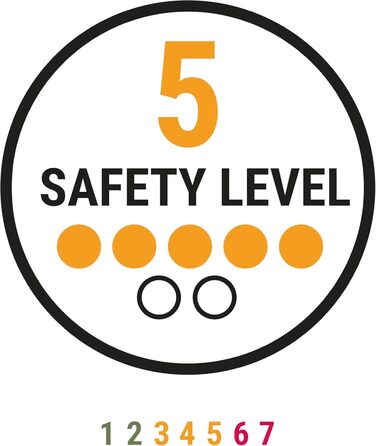 Замок велосипедний Prophete, ланцюговий з автоматичним замиканням, захист від втрати ключа, довжина 120 см, колір чорний