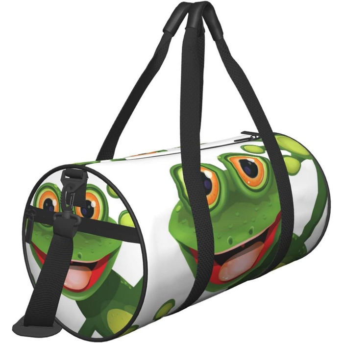 Дорожня сумка Зелений Жабеня, спортивна сумка для чоловіків та жінок, сумка-мішок для подорожей