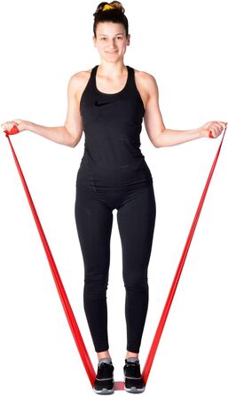 Еспандер Dittmann Bodyband (терапевтичний) 25 м червоний (середній)