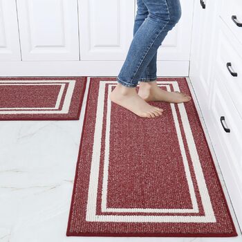 Кухонна доріжка COSY HOMEER нековзна 2 шт. и, 690 см 6152 см, кухонний килимок, який можна прати, нековзний, брудовідштовхуючий ку