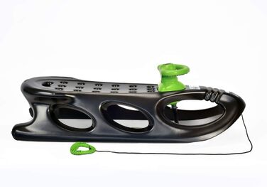 Молодіжні санчата KHW Unisex Snow Shuttle de Luxe, антрацит, 109x47x35 см