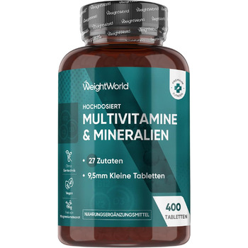 Мультивітамінні таблетки WeightWorld (400 шт.)