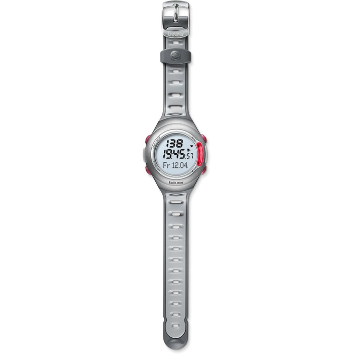 Пульсометр Beurer PM 70, вимірювання серцевого ритму, управління часом, водонепроникний, кріплення для велосипеда та інтерфейс для ПК, тест фізичної підготовки