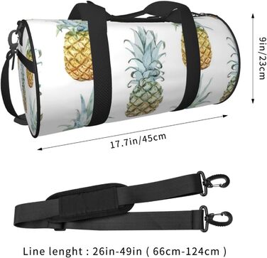 Спортивна дорожня сумка Runde Reisetasche Fashion Pines для чоловіків та жінок