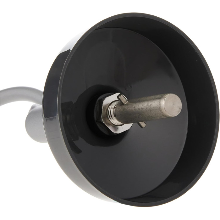 Гачок для тіста Kenwood з алюмінію KAT73.000CA, аксесуари для кухонних комбайнів Kenwood, гачок для змішування, підходить для всіх кухонних комбайнів Chef XL, можна мити в посудомийній машині, алюміній, срібло