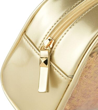 Золотий дорожній набір косметичок для жінок (3 частини) водонепроникна косметичка, органайзер для макіяжу в подарунковій коробці 282