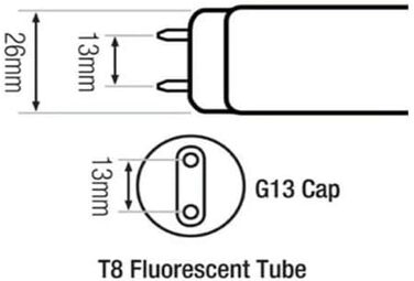 Люмінесцентна лампа TL-D 58 Watt 840 10 шт. - Philips