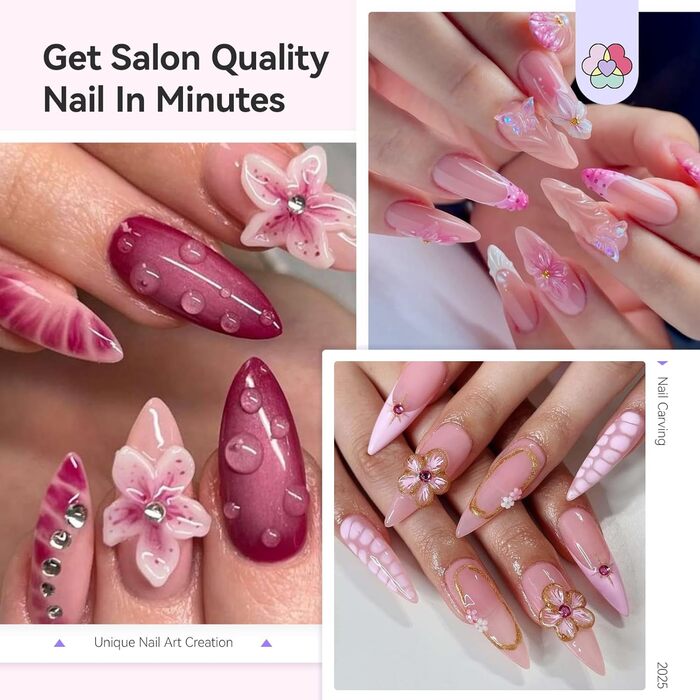 Стартовий набір для манікюру Saviland (8 шт.)