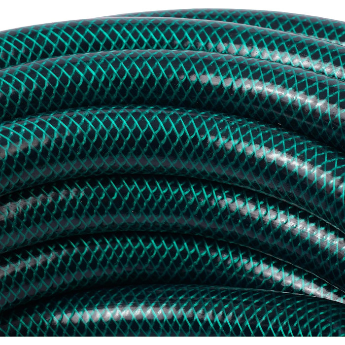 Шланг садовий Relaxdays, 70 метрів, 3/4 дюйма, 3-шаровий, стійкий до перегинів, УФ-стійкий, для поливу саду, зелений